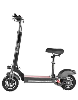 

Brand New Electric Scooter Adult Folding Scooter with Seat Plate 600W Smart Instrument 10 inch tires Maximum Endurance 40KM