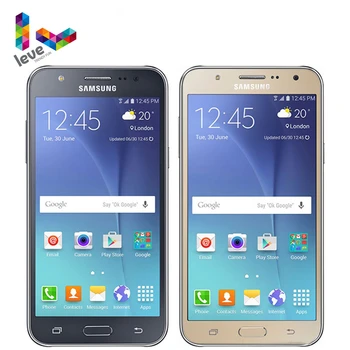 Original desbloqueado Samsung Galaxy J5 SM-J500F Dual SIM teléfono móvil 1,5 GB RAM 16GB ROM 5,0 "Quad Core 13.0MP 4G LTE Smartphone