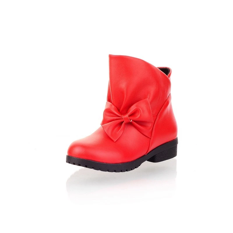 girls chunky ankle boots