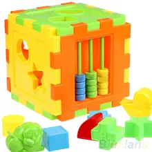  Kid Baby Toddler Educational Play Toy Games Animal Shape Alphabet Block Cube Development Cognitive Ability Children Learning Toy 