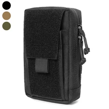 

Tactical Molle Pouch Military EDC Tool Pack Outdoor Phone Belt Waist Bag Shoulder Strap Bag Hunting Camping Accessories Bag