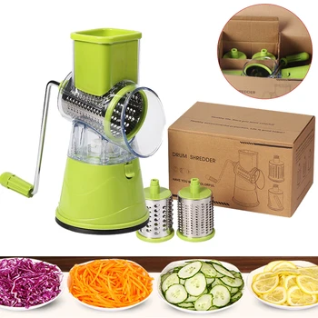 

Stainless Steel Kitchen Accessories Gadgets Multifunctional Manual Vegetable Cutter Mandoline Slicer Graters Creative Tool Goods