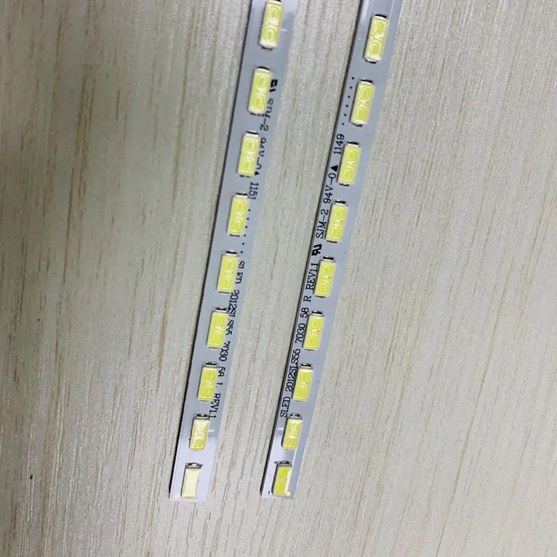 2pcs New Original 100LED Strip Circuits RF-AC550C14-5002L-01 RF-AC550C14-5002R-01 FOR 55Q1F/55Q2F 55Q1FU/55Q2FU 60CM