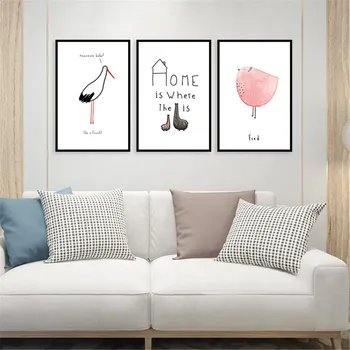 

Kids Room Cartoon Children Poster Baby Girl Boy Room Decor Wall Art Canvas Painting Nursery Prints Bedroom Picture With Frame