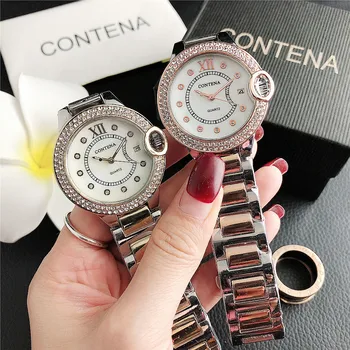

New fashion diamond small dial watch ladies factory wholesale