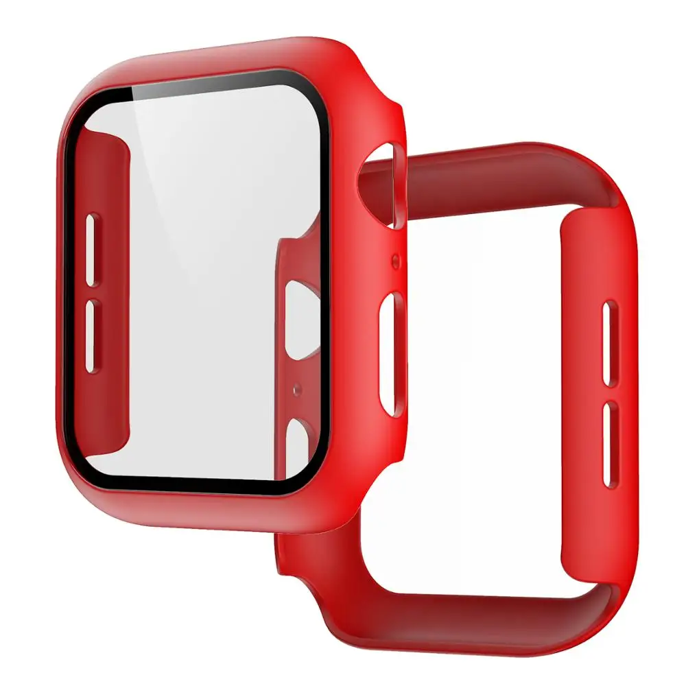 360 Тонкий чехол для часов Apple Watch 6 SE 5 4 3 2 1 42 мм 38 мягкая прозрачная защитная пленка