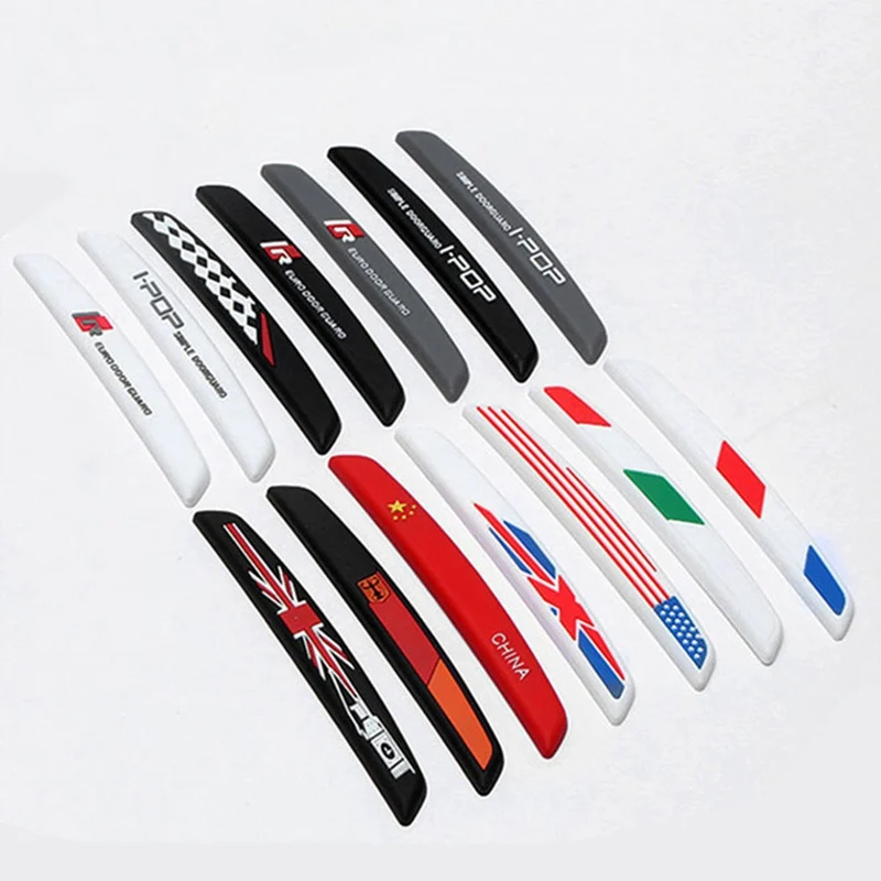 

6Pcs/Set Auto Car Door Guard Edge Corner Protector Guards Buffer Trim Molding Protection Strip Scratch Protector Car Door Crash