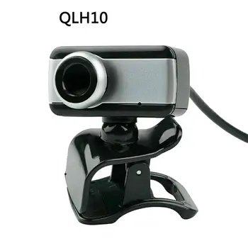 

1 Pcs Desktop Computer Camera With Microphone Free Drive Usb Qlh10 Hd Microphone Auto Focus Auto White Balance