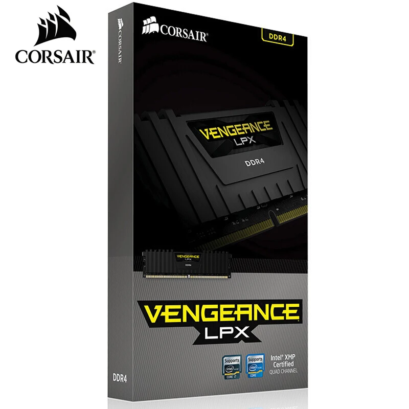 CORSAIR Vengeance оперативная память LPX 4 ГБ 8 16 32 DDR4 PC4 2400 МГц 2666 3000 3200 модуль ПК Настольная