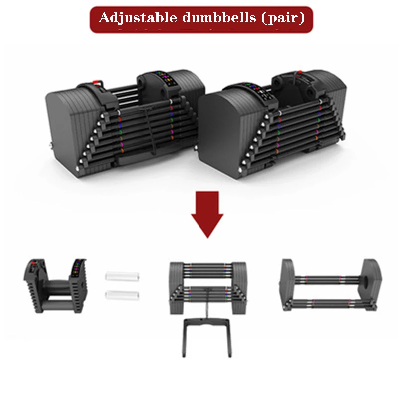 Adjustable Dumbbell, Straight Barbell, Curved Barbell, 79kg-88kg, Hot Sale, New,
