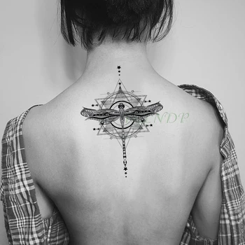 

Waterproof Temporary Tattoo Sticker feather insect star arrow triangle fake tatto flash tatoo big tattoos for kid women men kid