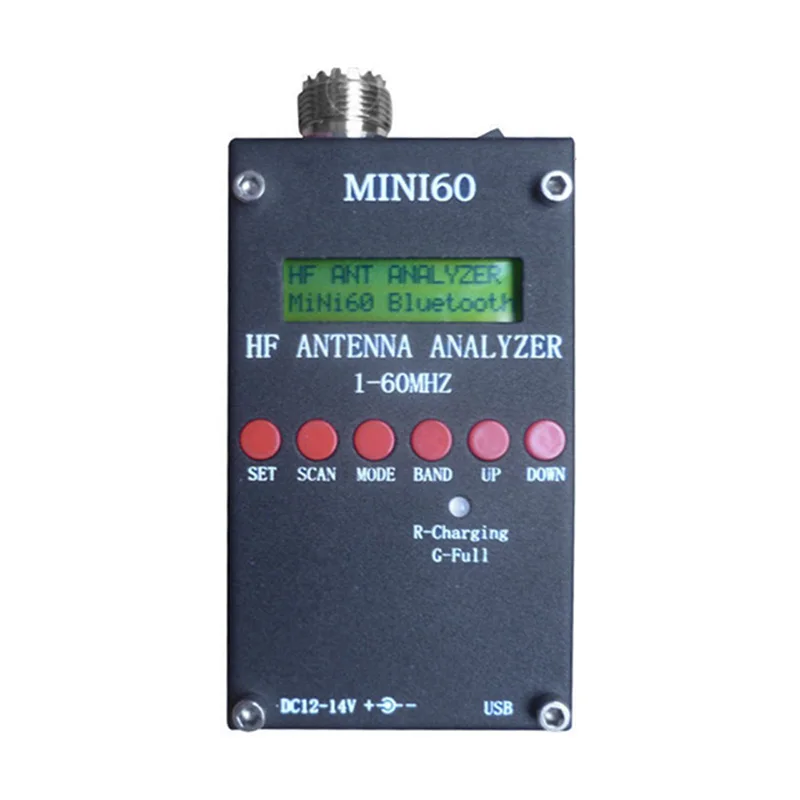 

ABSF New Mini60 Sark100 HF ANT SWR Antenna Analyzer Meter Bluetooth Android APP