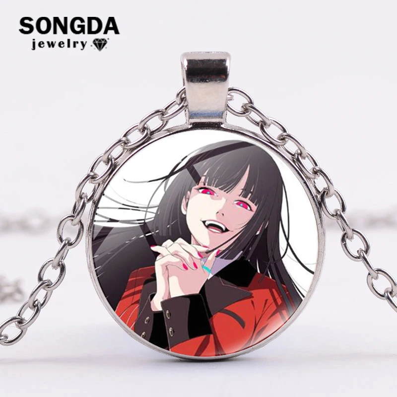 Ожерелье SONGDA из аниме какегуруй с длинной цепочкой в японском стиле для девушек