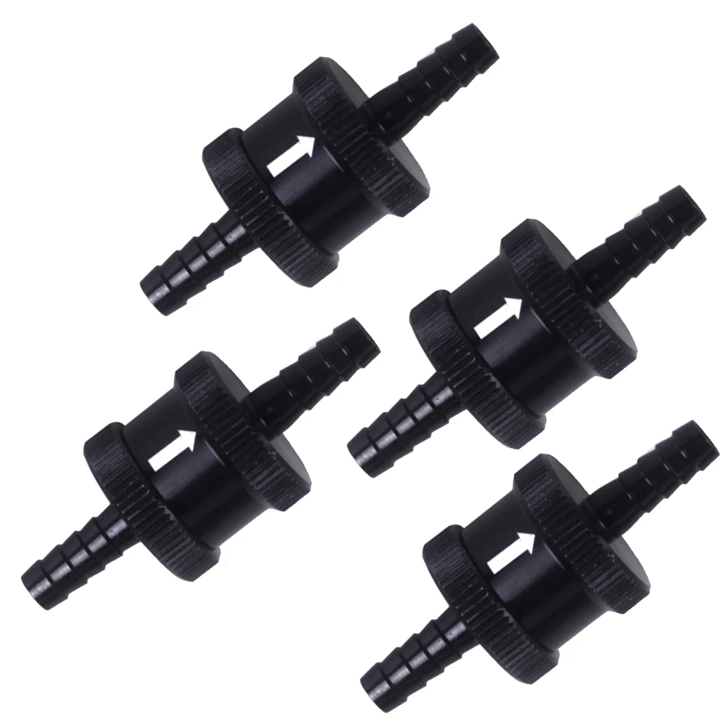 Fuel Cell Valve Aluminum Fuel Oil Line Check Valve Non Return One Way Check Valve Male Flare Inline Hose Fitting Adapters Black Fuel Cell Valve Aluminum Fuel Oil Line Check Valve Non Return One Way Check Valve Male Flare Inline Hose Fitting Adapters Black