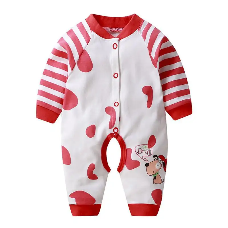 0-1 Year Old Baby Clothing Autumn Long Sleeve Baby Girl Romper New Born Jumpsuit Infant Pajamas Pure Cotton Unisex Baby Onesie bamboo baby bodysuits	 Baby Rompers