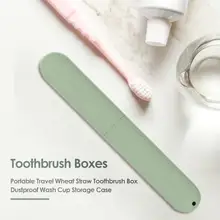 1 шт. чехол для зубной щетки чехол Портативный чехол для зубных щеток коробка для путешествий кемпинга антибактериальная зубная щетка держатель для хранения