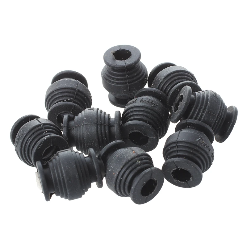 10 x ATG AV Anti Vibration Ball High Elastic Rubber Dual-head Black 35g