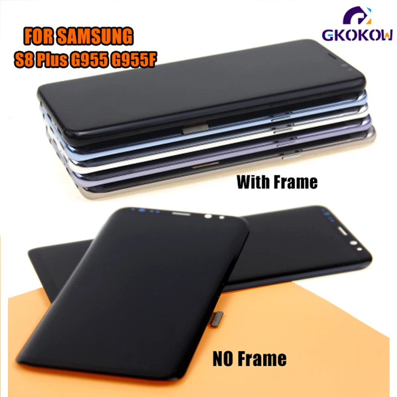 

Wholesale Price Lcd For Samsung S8 Plus Display G955F With Frame Touch Display For Samsung S8 Plus Screen Pantalla