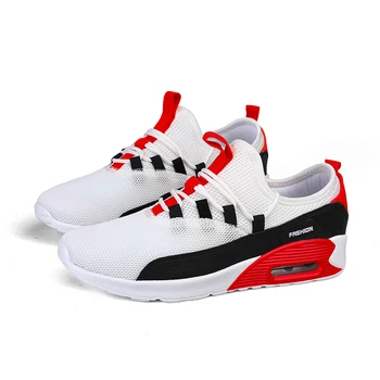 

Men's Shoes 2020 Fashion Breathable Mesh Air Cushion Sneakers Sport Running Shoes for Mens zapatos de hombre size 35-46