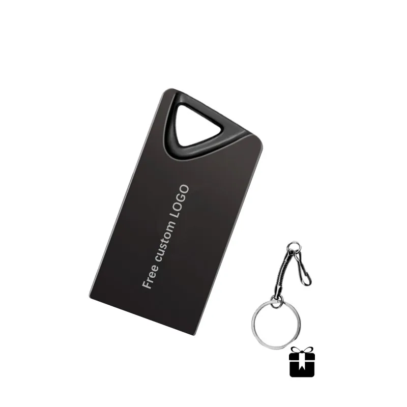 Gray Usb флеш-накопитель Usb 2,0, металлическая ручка, 128 ГБ, 64 ГБ, 32 ГБ, 16 ГБ, 8 ГБ, 4 Гб, высокоскоростная флешка, карта памяти, логотип на заказ - Цвет: Gray