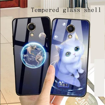 

Colorful Tempered Glass Case For Meizu M5 Case Back Cover For Meizu M5 M6 Note M5S M6S E3 15 16 16th Plus X8 Case Cover Bag