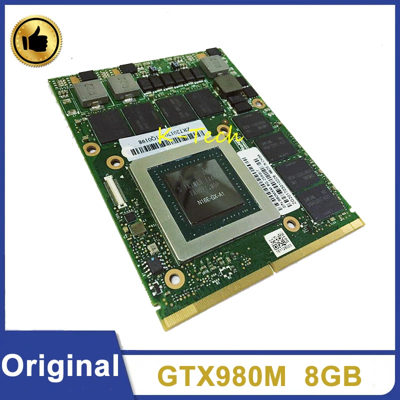 NVIDIA N16E-GXX-A1 MXM GPU？GTX980m? New GTX980M GTX 980M Graphics Card N16E-GX-A1 8GB GDDR5 MXM