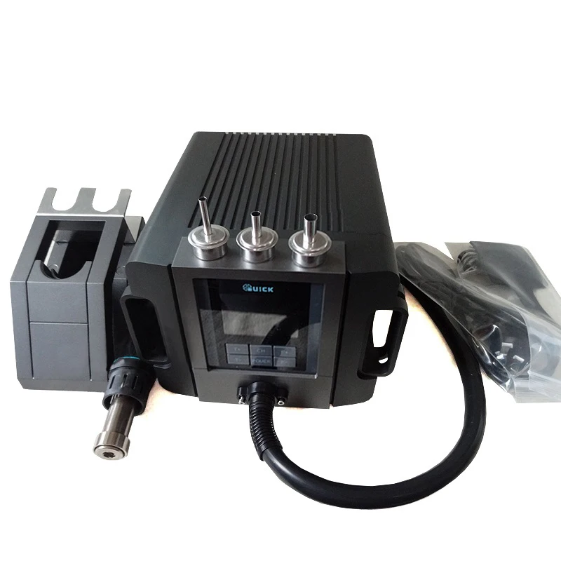 

QUICK TR1300A TR1100 Intelligent Hot Air Rework Station For Phone PCB Soldering Repair