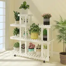 Флорес Etagere Планте дерево Soporte интерьер Estante Para Plantas Balkon цветок стойки Dekoration Stojak Na Kwiaty завод полка