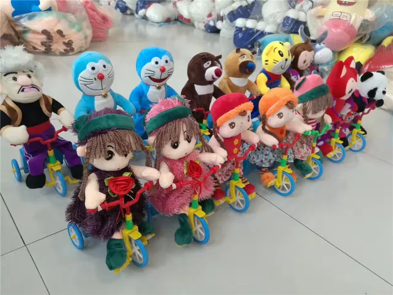 Поросенок электрическая кукла умная детская мягкая игрушка Поющая игрушка Пейдж трицикл музыкальный развивающий подарок