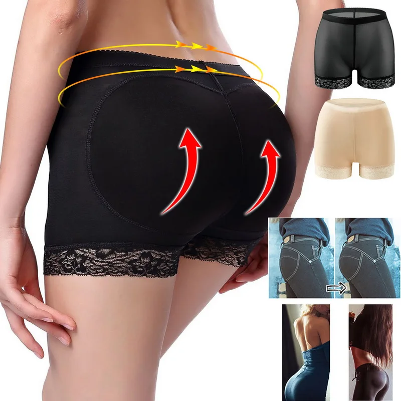 shapewear underwear Women Shapers Padded Butt Lifter Panty Butt Hip Enhancer Fake Hip Shapewear Underwear Briefs Push Up Panties Plus Size S-6XL spanx shorts