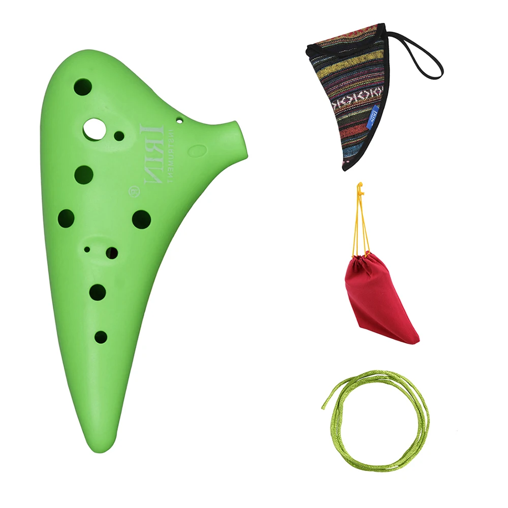 12 отверстий Alto C Ocarina канавка из АБС материала форма сладкого картофеля с 2