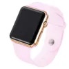 2022 New LED Watch Pink Strap For Digital Watch Silicone Band Women Watch Men Watch Wrist Watch ремешок для часов Montre Femme ► Photo 1/6
