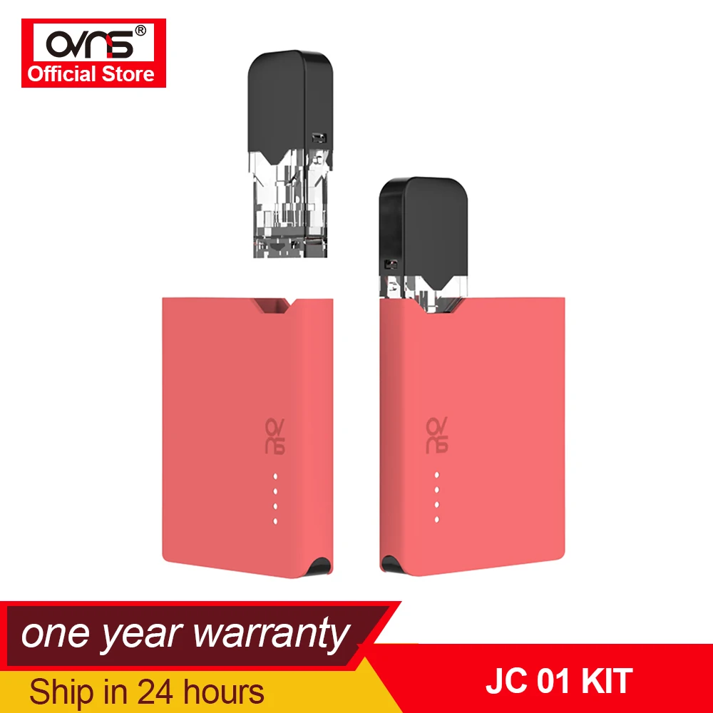 

Original OVNS JC01 Pod Vape Kit Built-in 400mAh battery Refillable Pod System E-cig Vape Kit