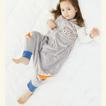 Очень мягкий и удобный детский спальный мешок без рукавов, жилет, сумка с воронкой, теплый спальный мешок с защитой от ударов, для сна всю ночь