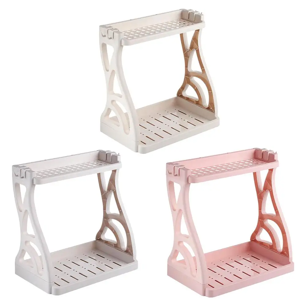 

home Kitchen Storag 2-Tier Standing Rack Kitchen Bathroom Countertop Storage Organizer Shelf Holder Spice Organizer Rack tools