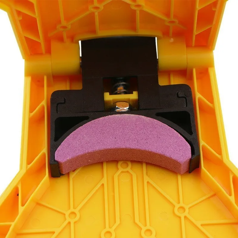 LAMEZIA Chainsaw Sharpener Easy Woodworking Knife Sharpens Stone Fast Power Chain Cutting Tool Accessory