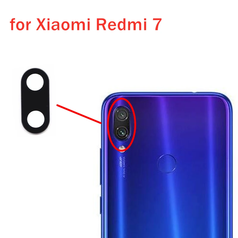 Запасные части для задней камеры Xiaomi Redmi 7 2 шт. | Мобильные телефоны и аксессуары