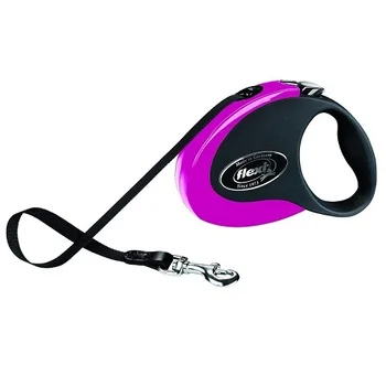 

FLEXI FLEXI COLLECTION TAPE - Flexi-belt leash for animals roulette, 3 m in size S, pink