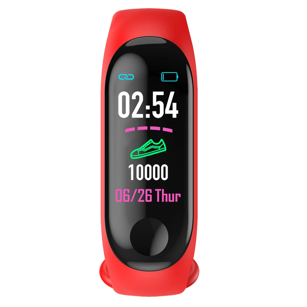 

M3 M4 Health Fitness Sport Bracelet M3 Smart Band Wristband Heart rate/Blood/Pressure/Heart Rate Monitor/Pedometer Band Smart
