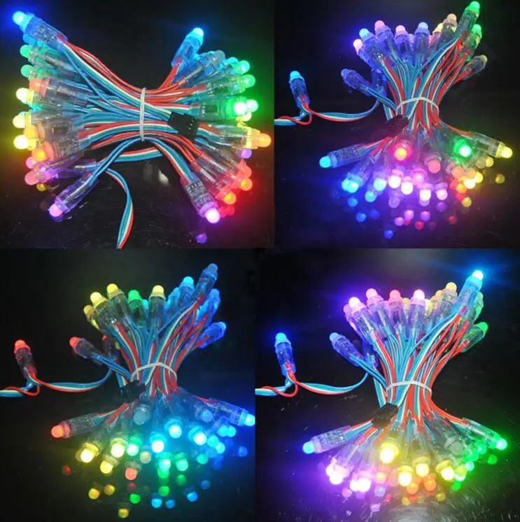 WS2811 RGB светодиодный модуль IP68 Водонепроницаемый DC5V полноцветный светодиодный модуль пикселей