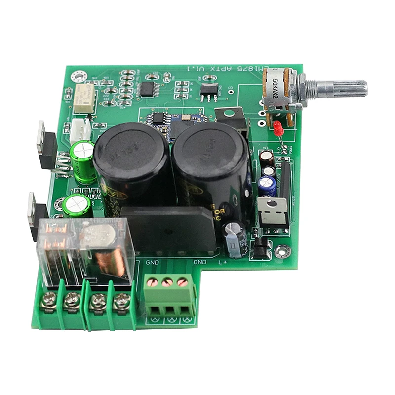 GHXAMP LM1875 Power Amplifier Board Classic Circuit Bluetooth 5.0 QCC3008 Support APTX Finished Board Enhanced Version