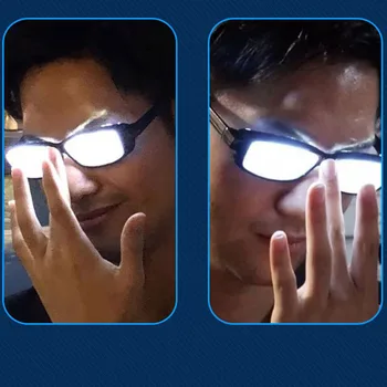 

Japan Anime Eyewear Detective Conan EVA Ikari Gendou Cosplay Costumes LED Light Glasses Carnaval Party Online Show Funny Props