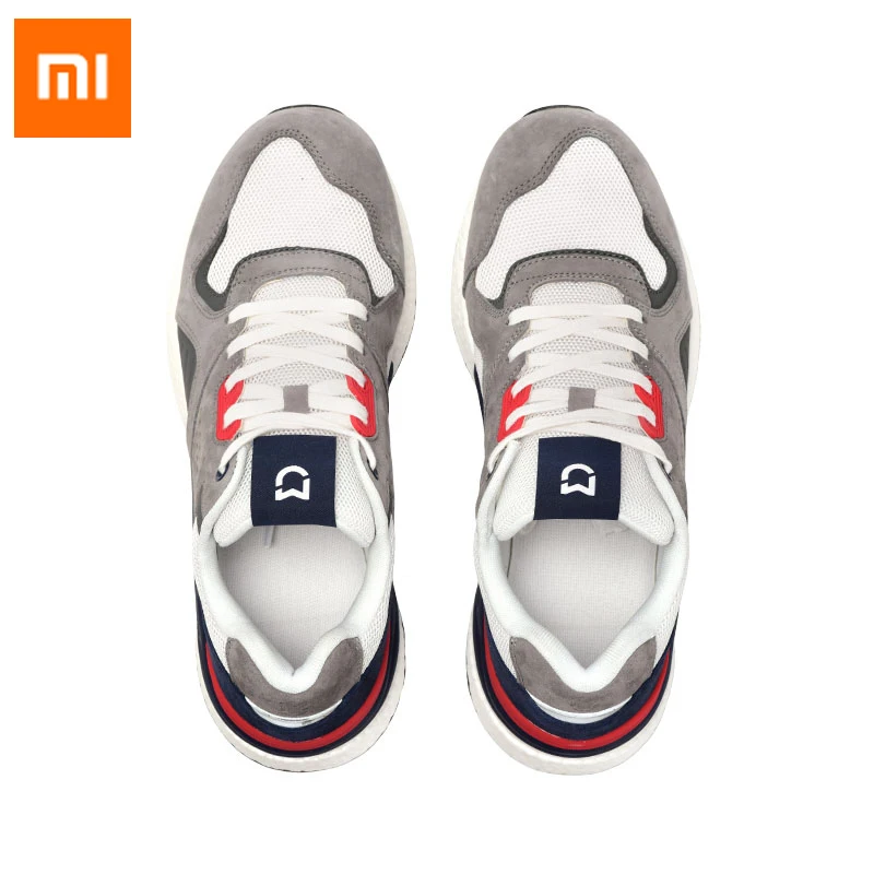 Новое поступление Xiaomi Mijia ретро кроссовки для бега спортивные из натуральной