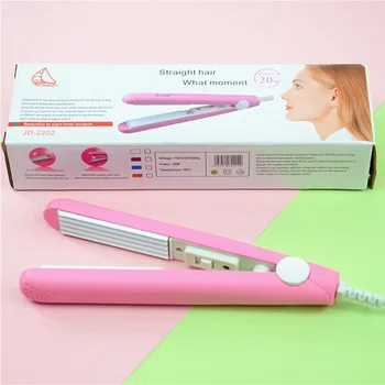 

Ceramic Heating Plate Corn Hair Straightener Hot Pliers Hairdressing Fluffy Thermal Performance Professional Tourmaline