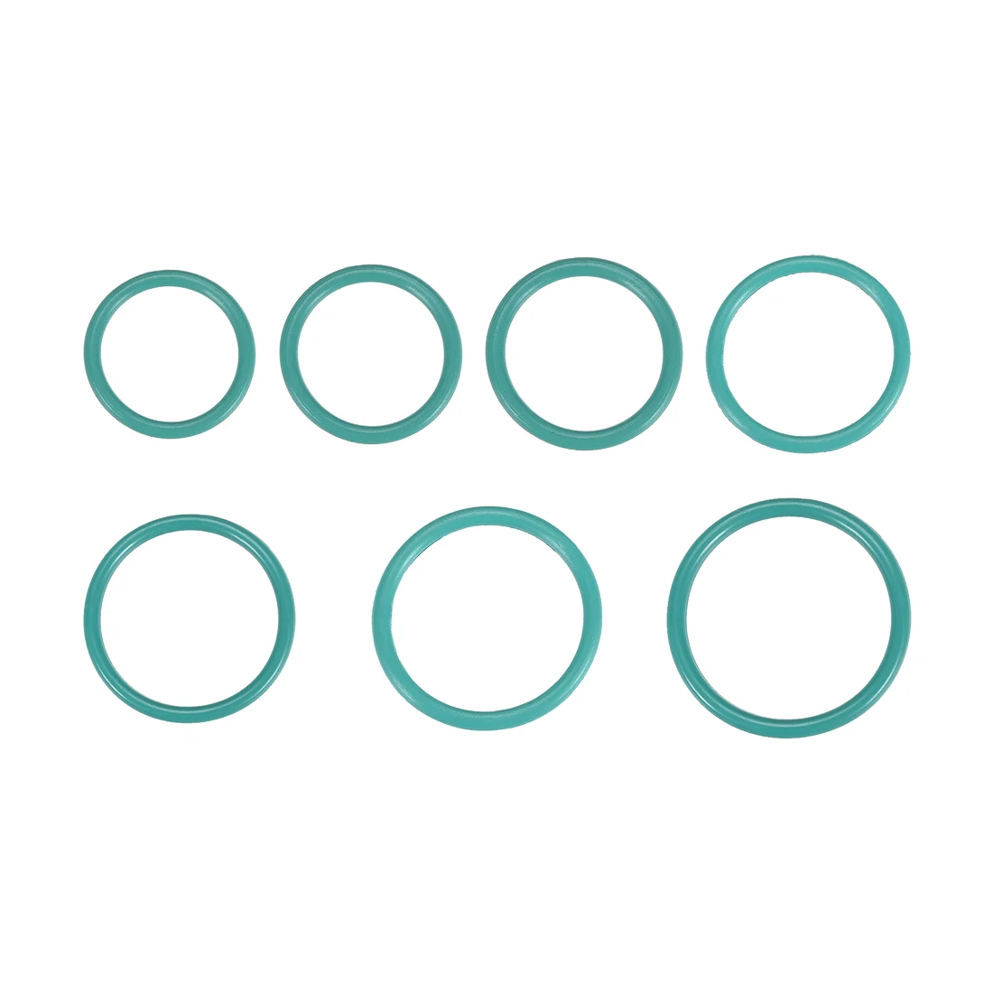 

uxcell 20Pcs Fluorine Rubber O Rings 17-23mm OD, 13.2-19.2mm Inner Diameter, 1.9mm Width, Seal Gasket Green to Machinery