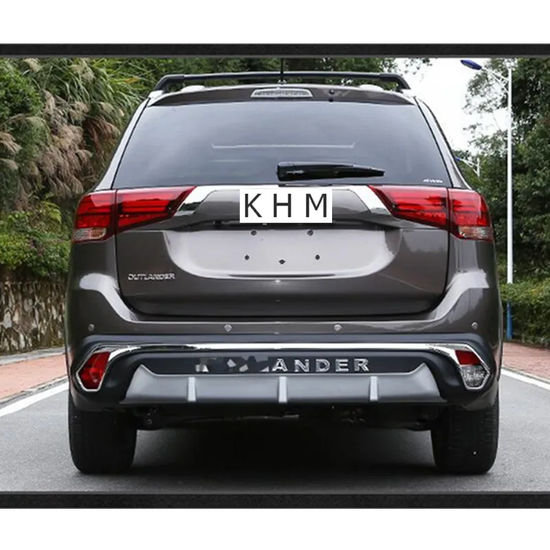 Для Mitsubishi Outlander 2016 2017 2018 Высокое качество! Передний + задний бампер