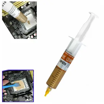 

HY610 20ML graphics card computer thermal grease CPU silicone thermal cooling grease tube needle LED paste H1M1