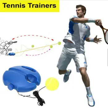 

Heavy Duty Tennis Trainer Exercise Tennis Ball Sport Self-study Rebound Ball Tennis Training with Baseboard Sparring Device