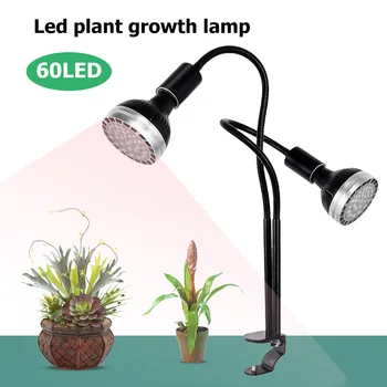 

60 LED Plant Growth Lamp Flowers Grow Phytology Full Spectrum Seedlings Light for Household Planting Growing Supply