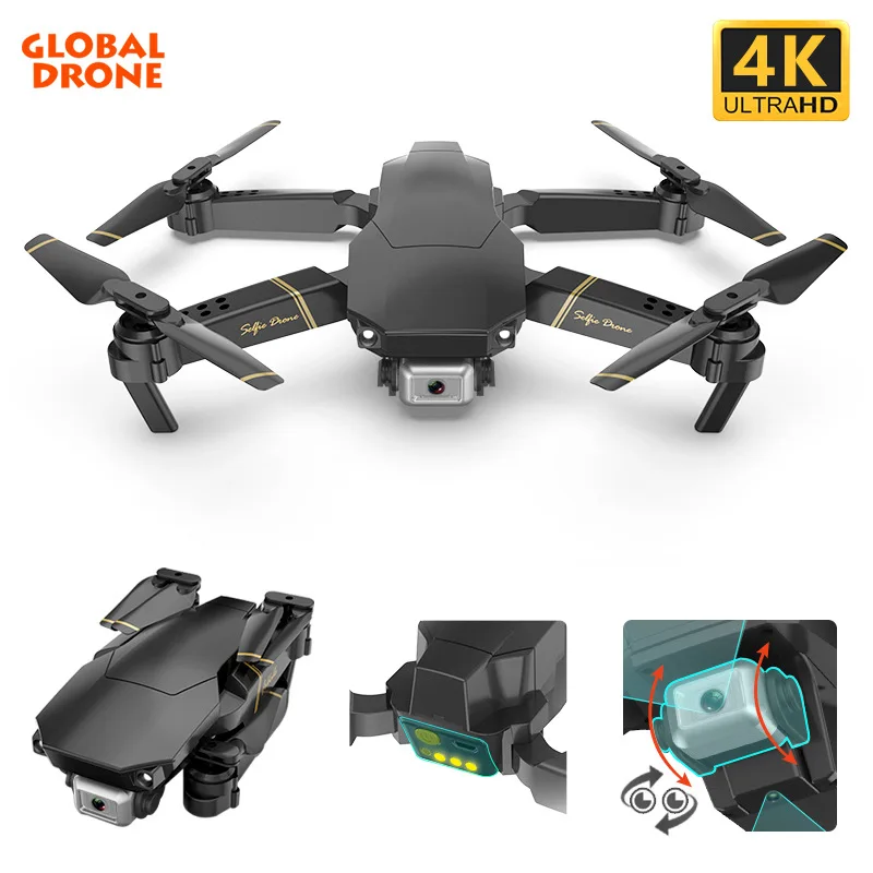 Global Drone EXA GD89 4K складной пульт дистанционного управления дроны Квадрокоптер Профессиональный Wifi FPV Дроны с HD камерой Vs E58 E520